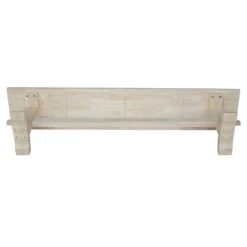 72" Trestle Bench Unfinished - International Concepts -DreamNest Store GUEST 015356b7 390f 4dd5 9529 541a69164403
