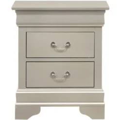 Passion Furniture Louis Philippe 2-Drawer Nightstand (24 In. H X 21 In. W X 16 In. D) 19 Passion Furniture Louis Philippe 2-Drawer Nightstand (24 In. H X 21 In. W X 16 In. D) -DreamNest Store GUEST 01b3fb01 1396 4af1 9a37 24ddcc4afb43