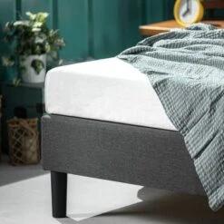 King Curtis Platform Bed Frame Charcoal Heather - Zinus 13 King Curtis Platform Bed Frame Charcoal Heather - Zinus -DreamNest Store GUEST 01b64419 8be8 4968 be03 6beb597f025d 1