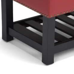 Riley Storage Ottoman Bench Faux Leather - WyndenHall -DreamNest Store GUEST 01c8d6d9 2576 450b a1be 9e649c610dde