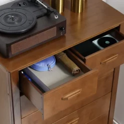 HOMCOM Tall Dresser For Bedroom, 7 Drawer Dresser, Chest Of Drawers With Bamboo Frame, Brown -DreamNest Store GUEST 0235da5a a7b5 493e 9505 325b1028fb0e