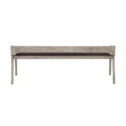 Montana Dining Bench Light Barnwood - Boraam -DreamNest Store GUEST 02532e3a 8378 4bbc bfe6 e7308e5aa126