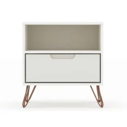 1.0 Rockefeller Nightstand - Manhattan Comfort -DreamNest Store GUEST 035581a9 3f58 4237 96fc 6ca7b5888395
