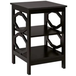 Costway 3-tier Nightstand Sofa Side End Accent Table Storage Display Shelf WhiteBlackEspressoGrey -DreamNest Store GUEST 038a748e 4b2e 4e1d 8f5d f6c66a928b5f