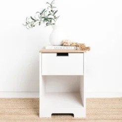 Vaibryn 1 Drawer Nightstand White - Signature Design By Ashley 20 Vaibryn 1 Drawer Nightstand White - Signature Design By Ashley -DreamNest Store GUEST 03b07b32 1b86 435d 8071 f806b6fd2f3e