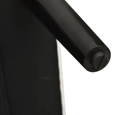 HOMCOM 52" Linen Upholstered Accent Ottoman Bench With Armrests 3 HOMCOM 52" Linen Upholstered Accent Ottoman Bench With Armrests - Image 3