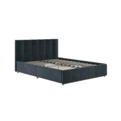 Rosalie Velvet Upholstered Bed W/Storage - Room & Joy -DreamNest Store GUEST 0598f1db d5b1 4b05 882d 7e68d2357933