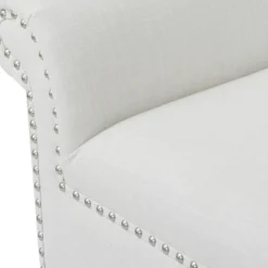 Jennifer Taylor Home Kathy Roll Arm Entryway Accent Bench -DreamNest Store GUEST 0666afea 4274 45a6 bc97 45e2872eba49