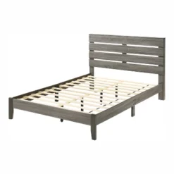 Derries Slatted Platform Bed Gray - HOMES: Inside + Out 9 Derries Slatted Platform Bed Gray - HOMES: Inside + Out -DreamNest Store GUEST 073de2dd 194f 4e7c b0c5 72611f997f50