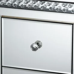 Baxton Studio Mina Mirrored 2 Drawer Nightstand Bedside Table Silver - BaxtonStudio 9 Baxton Studio Mina Mirrored 2 Drawer Nightstand Bedside Table Silver - BaxtonStudio -DreamNest Store GUEST 07d728e0 4835 4e95 99f7 8873597344bd