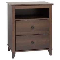 Yaletown 2 - Drawer Tall Nightstand - Prepac -DreamNest Store GUEST 07e8be42 8d74 44ef 845b aa253770ce02