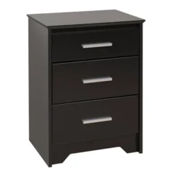 Coal Harbor 3 - Drawer Tall Nightstand - Prepac -DreamNest Store GUEST 0807b737 95e8 4088 b403 b096a368f8c5