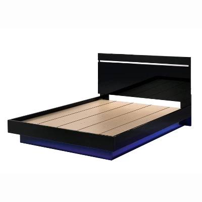 6pc Cavatao Bedroom Set With Led Light - MiBasics 2 6pc Cavatao Bedroom Set With Led Light - MiBasics - Image 2