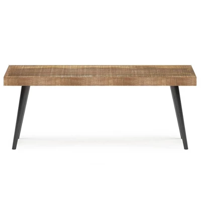 Jamison Bench Distressed Natural - WyndenHall 9 Jamison Bench Distressed Natural - WyndenHall - Image 9