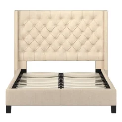 Highland Park Button Tufted Wingback Platform Bed - Inspire Q 13 Highland Park Button Tufted Wingback Platform Bed - Inspire Q -DreamNest Store GUEST 09e567f7 e7f2 40ba afb4 f57c8a254d23