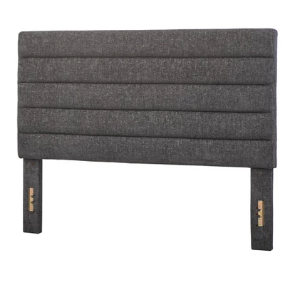 Queen Raquel Channel Upholstered Headboard - Lifestorey 5 Queen Raquel Channel Upholstered Headboard - Lifestorey - Image 5