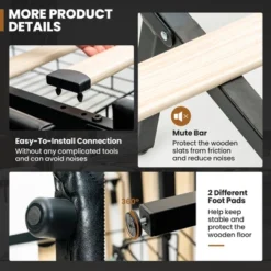 Costway Upholstered Platform Bed W/ 4 Drawers PU Leather Button Tufted Headboard 17 Costway Upholstered Platform Bed W/ 4 Drawers PU Leather Button Tufted Headboard -DreamNest Store GUEST 0a94c1ea 009b 497e b767 db3fd5d72267