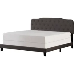 Queen Nicole Upholstered Bed In One Stone Fabric - Hillsdale Furniture -DreamNest Store GUEST 0aa5db3a 5371 4265 9aec e5af0ec6af5e