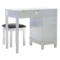 Silver Lattice Vanity Set - Linon -DreamNest Store GUEST 0ba8c3ce d8e7 430f 8ee8 92aa038fb125