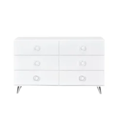 Perse Dresser White Finish - Acme Furniture