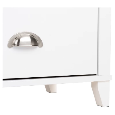 Yaletown 2 Drawer Nightstand - White - Prepac 3 Yaletown 2 Drawer Nightstand - White - Prepac - Image 3