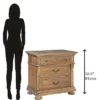 Hekman 23363 Hekman Three Drawer Night Stand 2-3363 799