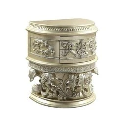 31" Vatican Nightstand Champagne Silver Finish - Acme Furniture 7 31" Vatican Nightstand Champagne Silver Finish - Acme Furniture -DreamNest Store GUEST 0caa2194 85f3 4d56 b4bc b9828d0c3d78
