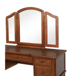 Zelda Vanity Mirror & Bench Warm Cherry - Powell Company 16 Zelda Vanity Mirror & Bench Warm Cherry - Powell Company -DreamNest Store GUEST 0d0733b1 74dc 4bad bdfa 47873ce18786