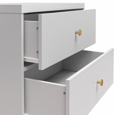 Elizabeth Nightstand Gray - CosmoLiving By Cosmopolitan 6 Elizabeth Nightstand Gray - CosmoLiving By Cosmopolitan - Image 6