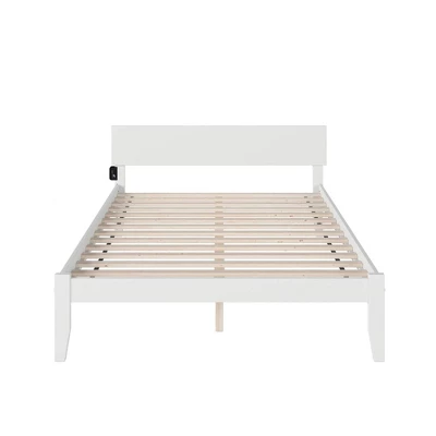 King Orlando Platform Bed White - AFI 3 King Orlando Platform Bed White - AFI - Image 3
