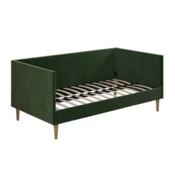 Twin Fabio Velvet Mid-Century Daybed - Room & Joy -DreamNest Store GUEST 0da711d7 bfe0 4ad8 9007 950663e7f4db
