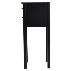 Costway Side Table End Accent Table Night Stand W/ 2 Drawers Furniture Black -DreamNest Store GUEST 0e4b2dc2 628f 4664 8791 e17746f3de9a