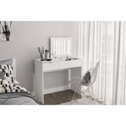 Ava Pull Top Vanity White - Polifurniture -DreamNest Store GUEST 0f73dc43 e823 4166 89db d664cd40b136