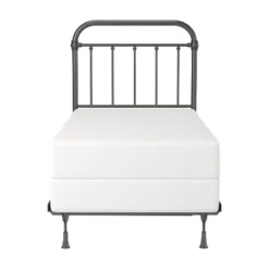 Twin Kirkland Metal Headboard With Frame Aged Pewter - Hillsdale Furniture -DreamNest Store GUEST 0f7ce553 e5de 4dd4 91e2 2c45e1045e4a