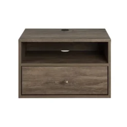 Floating 1 Drawer Nightstand With Open Shelf - Prepac -DreamNest Store GUEST 0fb1fc4d eb5b 4c79 84b3 5b737d6e972f