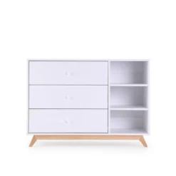 Teen Central Park 3 Drawer Dressers With Shelves - Dadada Baby -DreamNest Store GUEST 101d3fc3 ce6f 45af ae42 a22709fd4e4c