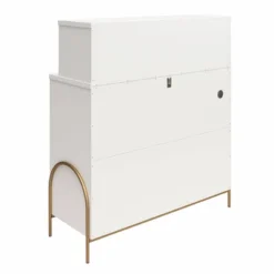 Anastasia 4 Drawer Dresser With Hutch White - CosmoLiving By Cosmopolitan -DreamNest Store GUEST 10511c92 4a7d 43df ab2c c325b637d2ca