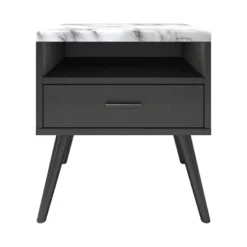 Maddox Mid-Century Modern Marble Top Nightstand - Eco Dream 11 Maddox Mid-Century Modern Marble Top Nightstand - Eco Dream -DreamNest Store GUEST 11a3c18c 391c 4eb2 ada8 a43eb06c4ea0