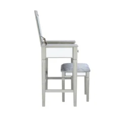 Madison Silver Vanity Set Silver - Linon -DreamNest Store GUEST 11ad82c3 5b10 47cf beaa 4b33a897e814