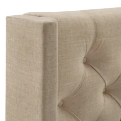 Highland Park Button Tufted Wingback Platform Bed - Inspire Q 17 Highland Park Button Tufted Wingback Platform Bed - Inspire Q -DreamNest Store GUEST 11be3db0 5f1e 466a aeec c60485e86ade