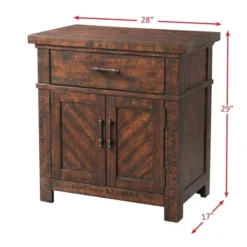 3pc Queen Dex Platform Storage Bedroom Set Walnut Brown - Picket House Furnishings -DreamNest Store GUEST 12bd9821 2052 46f8 926a 53f6b5c9b259