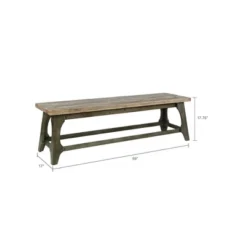 Oliver Dining Bench Gray -DreamNest Store GUEST 12c6bc14 2a98 4fa5 a2ad c4337ebf42af