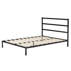 Costway Twin/Full Metal Bed Platform Frame Heavy Duty Mattress Foundation W/Headboard -DreamNest Store GUEST 13ceeb08 3dcf 499a 92fd f0e716abd012