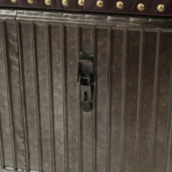 LuxenHome 47.5in. W Metal And Faux Leather Bench. -DreamNest Store GUEST 14a85833 ea0c 49d8 848b 3b614c9a74df