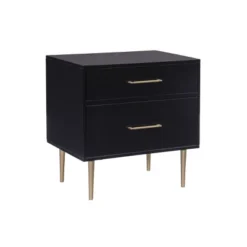 Gloria 2 Drawer Nightstand - Linon -DreamNest Store GUEST 15a19f87 61ae 4941 8d22 2d0aac43e566