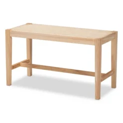 Danyl Wood Rattan Accent Bench Oak Brown - Baxton Studio 11 Danyl Wood Rattan Accent Bench Oak Brown - Baxton Studio -DreamNest Store GUEST 15a1d000 596b 4dc6 8c73 3c73cac31416