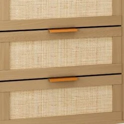 43.31" 6-Drawer Rattan Dresser For Living Room And Bedroom - ModernLuxe -DreamNest Store GUEST 15abb8f9 2d81 40bb 80b0 2d5250d4acf9