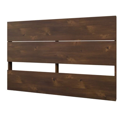 Queen 3pc Rubicon Platform Bed Set Truffle - Nexera 2 Queen 3pc Rubicon Platform Bed Set Truffle - Nexera - Image 2