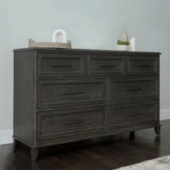 Cindi Sleigh 7 Drawer Dresser Dark Gray - Abbyson Living -DreamNest Store GUEST 164894ae dcd1 4847 8045 a292f0a12229