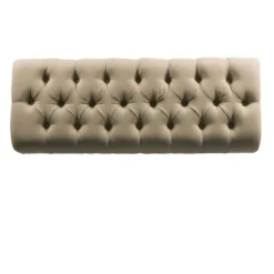 Carolina Tufted Bench With Nailhead Trim Cream - HomePop 14 Carolina Tufted Bench With Nailhead Trim Cream - HomePop -DreamNest Store GUEST 18a29f28 6390 4f73 8766 9a1d5278eab6